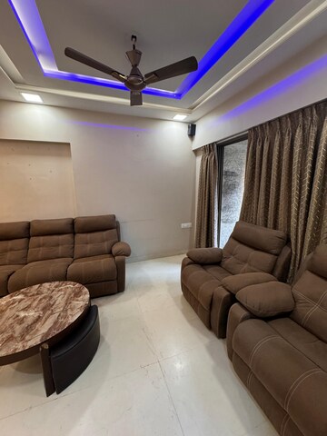 Living Room in 3 BHK Apartment at Lodha Splendora, Ghodbunder Road – for Rent