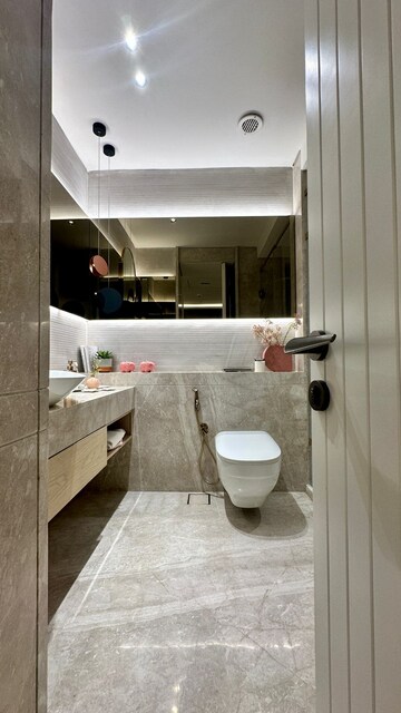 Attached Bathroom in 4 BHK Apartment at Lodha The Park, Worli – for Sale