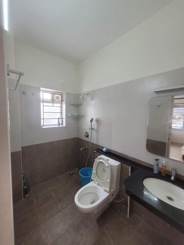 Bathroom in 1 BHK Apartment at Girnar Heights Apartment, Nalasopara East – for Rent