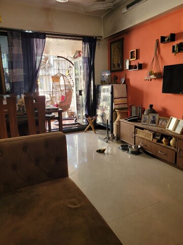 Living Room in 1 BHK Apartment at Seawoods – for Rent