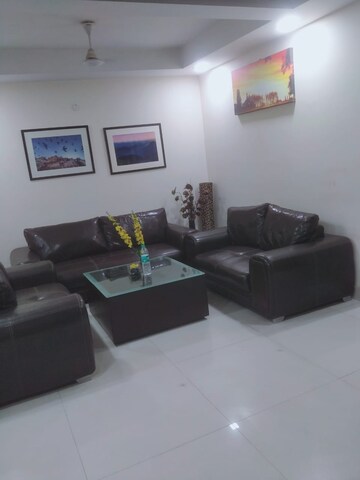 Living Room in 2 BHK Builder Floor at Freedom Fighters Enclave – for Rent