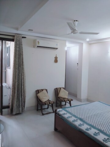 Bedroom in 2 BHK Builder Floor at Freedom Fighters Enclave – for Rent