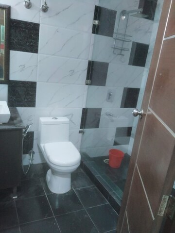 Bathroom in 2 BHK Builder Floor at Freedom Fighters Enclave – for Rent