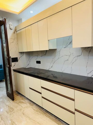 Kitchen in 2 BHK Builder Floor at Freedom Fighters Enclave – for Rent