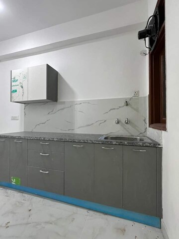 Kitchen in 1 BHK Builder Floor at Freedom Fighters Enclave – for Rent