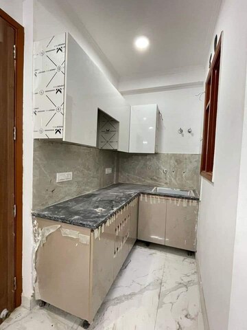 Kitchen in 1 BHK Builder Floor at Freedom Fighters Enclave – for Rent