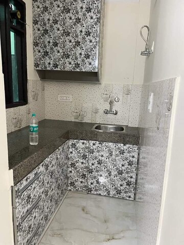Kitchen in 1 BHK Builder Floor at Freedom Fighters Enclave – for Rent