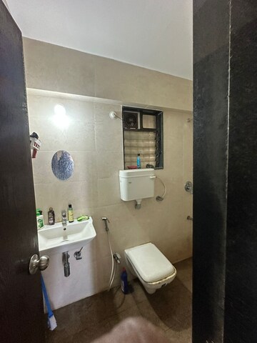 Bathroom in 1 BHK Apartment at Bhoomi Samarth, Goregaon East – for Rent