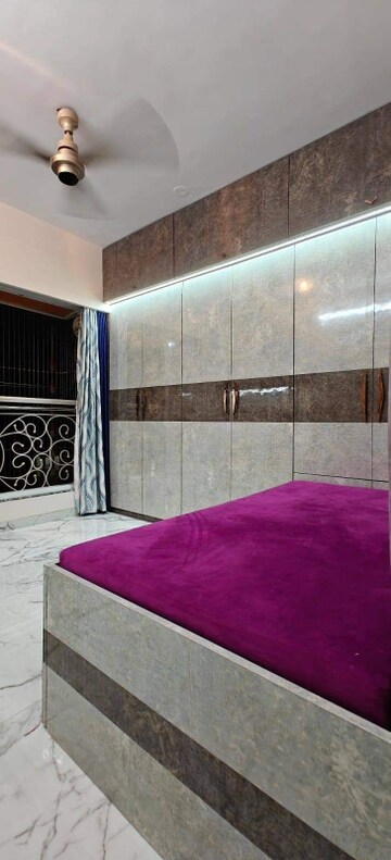 Bedroom in 1 BHK Apartment at Rashmi Regency, Nalasopara East – for Rent