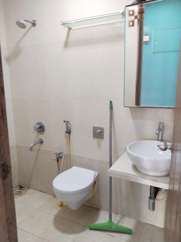 Bathroom in 2 BHK Apartment at Hex Blox CHS, Kharghar Sector 10 – for Rent