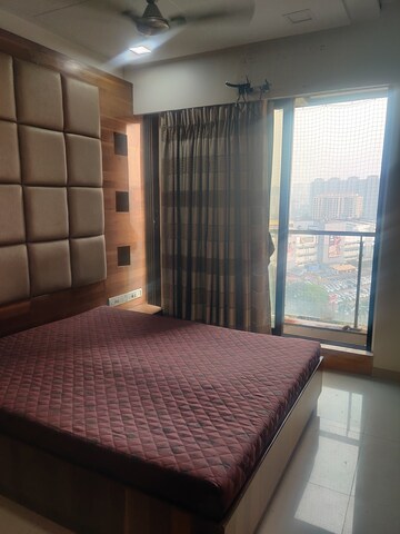 Balcony in 2.5 BHK Apartment at Rustomjee Elanza, Malad West – for Rent