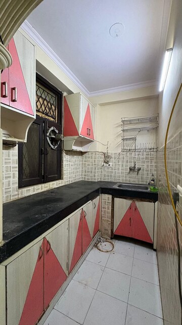 Kitchen in 2 BHK Builder Floor at Saket – for Rent