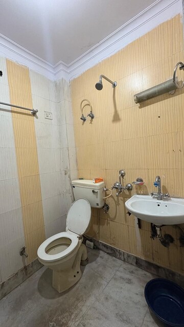 Bathroom in 2 BHK Builder Floor at Saket – for Rent