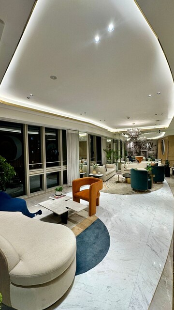 Living Room in 5 BHK Apartment at Lodha The Park, Worli – for Sale