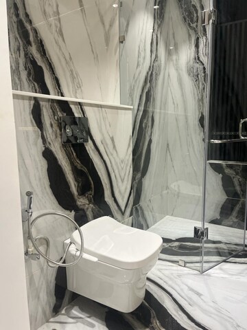 Bathroom in 4 BHK Builder Floor at DLF Atria, Dlf Phase ii – for Rent