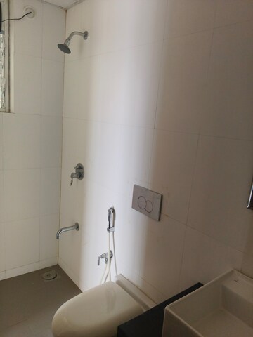 Bathroom in 3 BHK Apartment at Godrej Emerald, Ghodbunder Road – for Rent