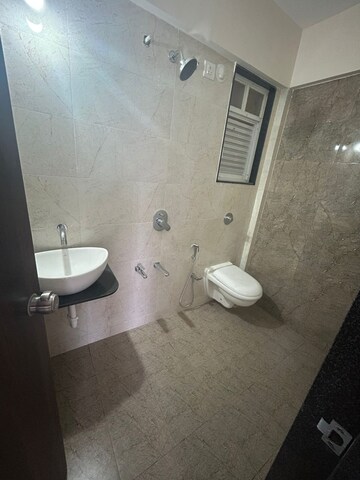 Bathroom in 2 BHK Apartment at Wadhwani Om Mangalam Path, Ravet – for Rent