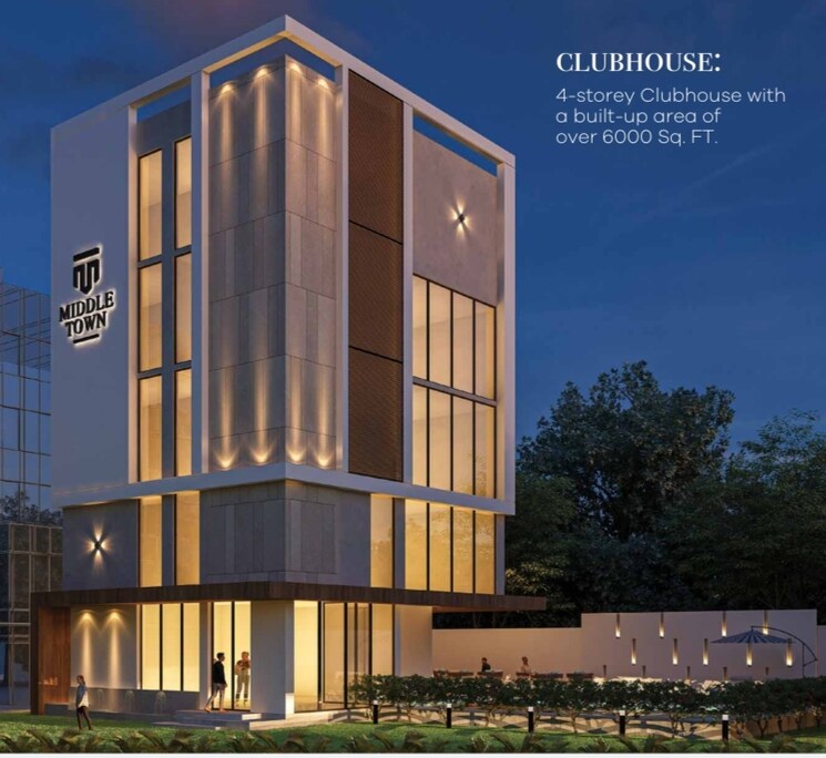 Exterior View, radiant-middle-town 2 Bedroom 1145 Sq.Ft. Apartment In Medchal Hyderabad 7983985