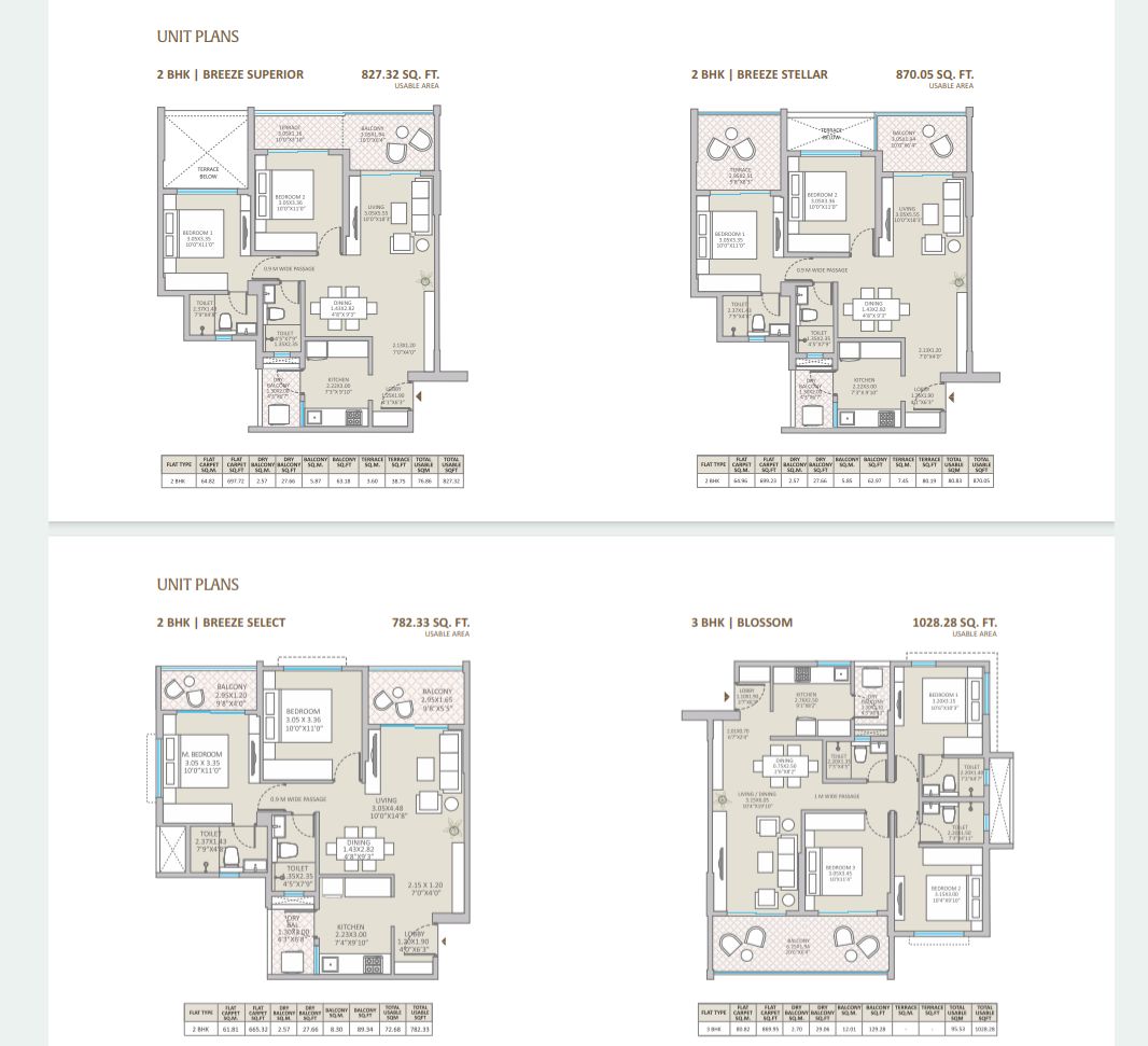2 BHK Apartment For Sale in Kolte Patil Springshire
