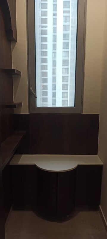 Bathroom in 3 BHK Apartment at Piramal Vaikunth, Balkum Pada – for Rent