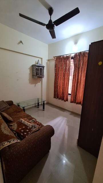 Living Room in 1 BHK Apartment at Rosa Gardenia, Ghodbunder Road – for Sale