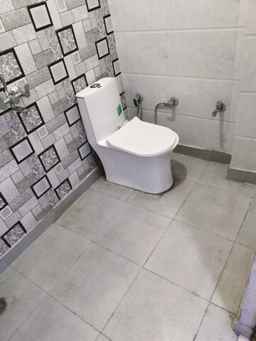 Bathroom in 3.5 BHK Builder Floor at New Ashok Nagar – for Rent