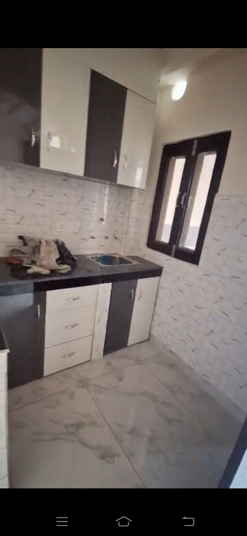Kitchen in 1.5 BHK Builder Floor at New Ashok Nagar – for Rent