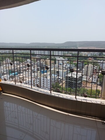 Balcony in 3 BHK Apartment at Nanded Asawari, Nanded – for Rent