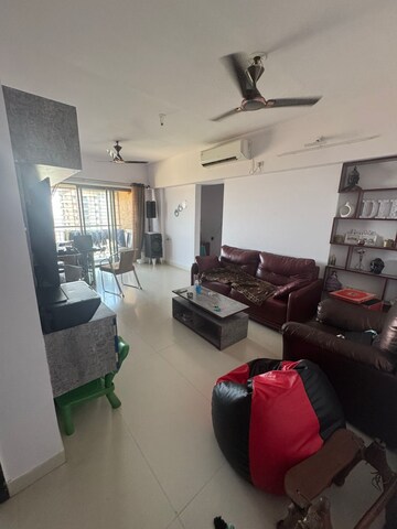 Living Room in 3 BHK Apartment at Lodha Splendora, Ghodbunder Road – for Rent