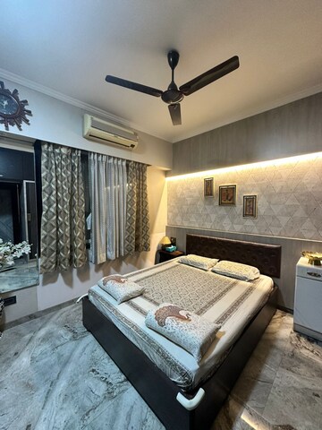 Bedroom in 3 BHK Apartment at Arihant Sparsh Vashi, Sector 26 – for Rent