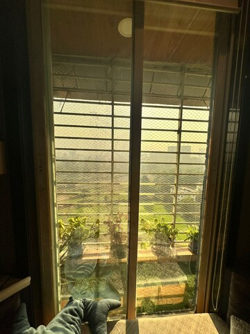 Balcony in 3 BHK Apartment at Arihant Sparsh Vashi, Sector 26 – for Rent