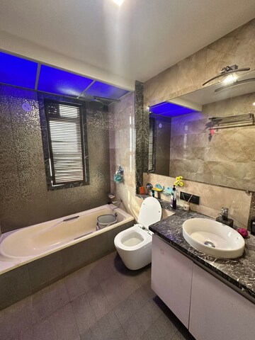 Bathroom in 3 BHK Apartment at Arihant Sparsh Vashi, Sector 26 – for Rent