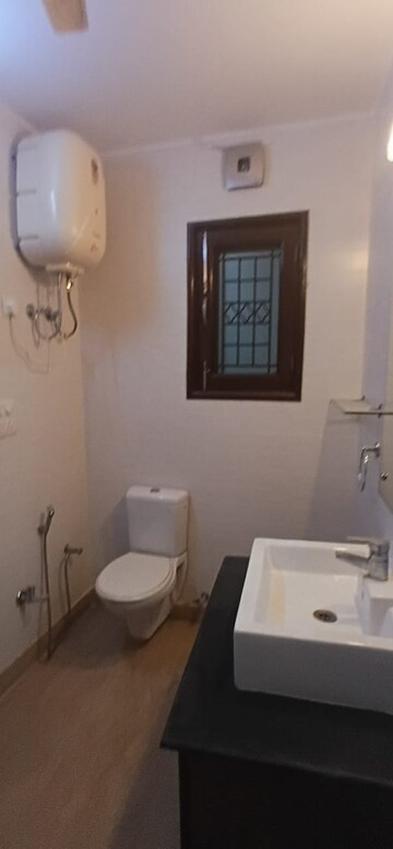 Bathroom in 3 BHK Builder Floor at Shivalik Colony – for Rent