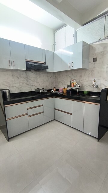 Kitchen in 1 BHK Apartment at Sahajeevan CHS Dadar, Dadar West – for Rent