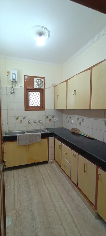 Kitchen in 3 BHK Builder Floor at Kalkaji – for Rent