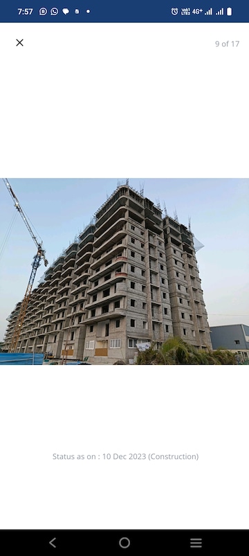 Master Bedroom in 2 BHK Apartment at Rubrick Tripura, Gandi Maisamma – for Sale