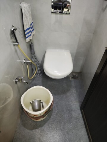 Bathroom in 1 BHK Apartment at Kendriya Vihar Seawoods, Seawoods West – for Rent