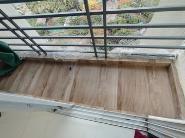 Balcony in 2 BHK Apartment at Arihant Aarohi, Kalyan Shilphata Road – for Rent