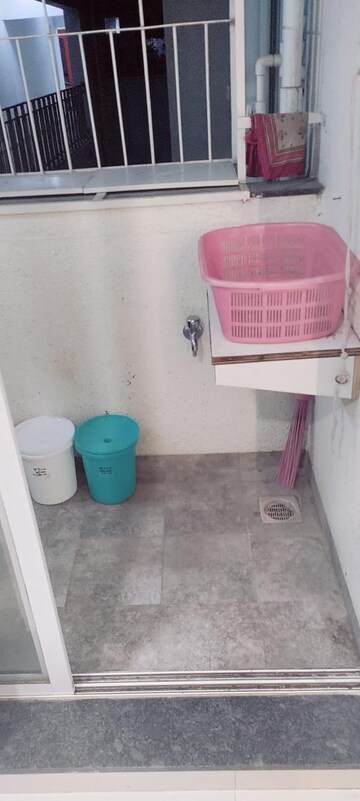 Bathroom in 2 BHK Apartment at Abhinav Pebbles Urbania, Bavdhan – for Rent