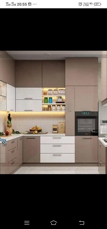 Kitchen in 2 BHK Apartment at Mahagun Mywoods, Sector 16c Greater Noida – for Rent