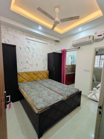 Bedroom in 1 BHK Builder Floor at Ansal Sushant Lok I, Sector 43 – for Rent