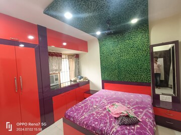Bedroom in 3 BHK Apartment at Happy Valley, Manpada – for Rent