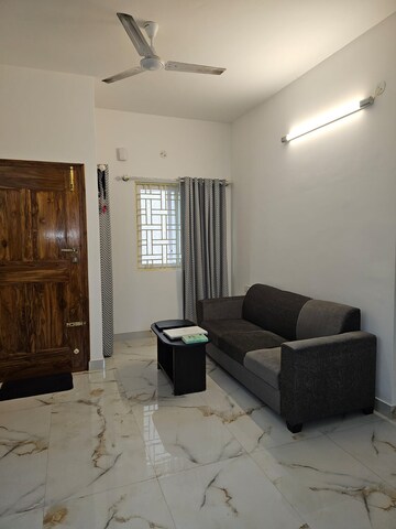 Living Room in 2 BHK Apartment at MC Castle, Indiranagar – for Rent