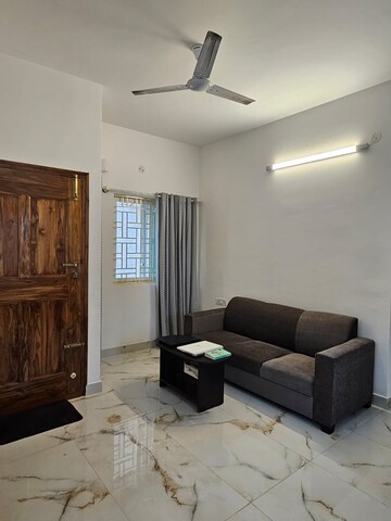 Master Bedroom in 2 BHK Apartment at MC Castle, Indiranagar – for Rent