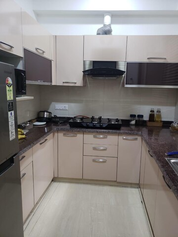 Kitchen in 3 BHK Builder Floor at Bainsla Huda Floors, Sector 51 – for Sale