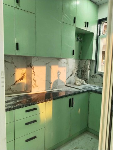 Kitchen in 1 BHK Builder Floor at Palam Vihar Residents Association, Palam Vihar – for Rent