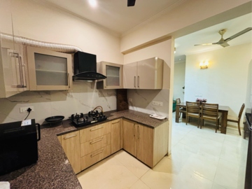 Kitchen in 3 BHK Apartment at Kharar Road – for Rent