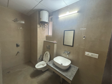 Bathroom in 3 BHK Apartment at Kharar Road – for Rent