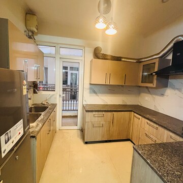 Kitchen in 3 BHK Apartment at Affinity Greens, International Airport Road – for Rent