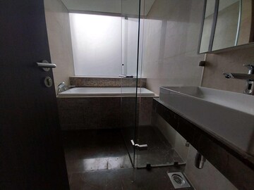 Attached Bathroom in 3 BHK Apartment at Lodha Trump Tower, Worli – for Rent